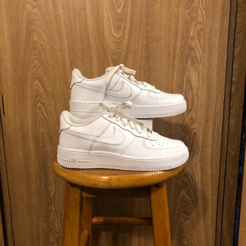 Nike Air Force One Youth White Sneakers
